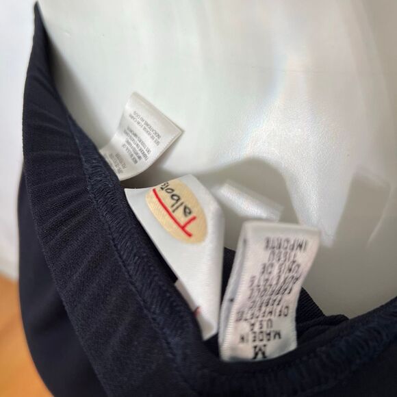 Talbots Y2K black midi skirt made in USA - Picture 3 of 4